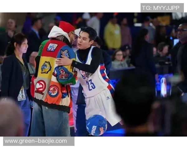 明星合照篮球场上的精彩瞬间与背后的故事揭秘